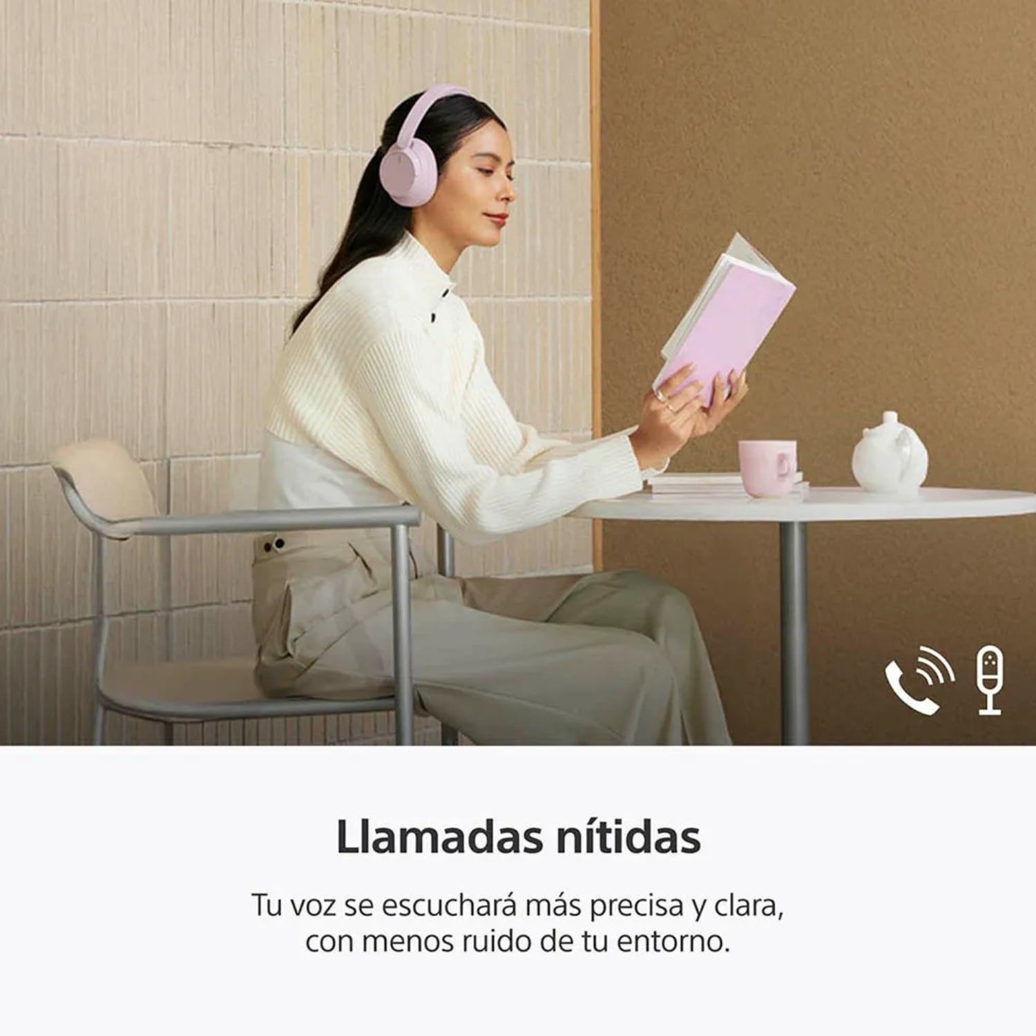 AUDIFONOS SONY WH-CH720 BLUETOOTH 35HRS ROSADO - 6