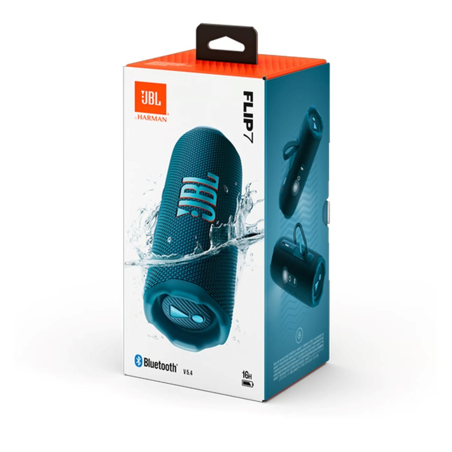 PARLANTE BLUETOOTH PORTÁTIL JBL FLIP 7 AZUL CON AI SOUND BOOST - 6