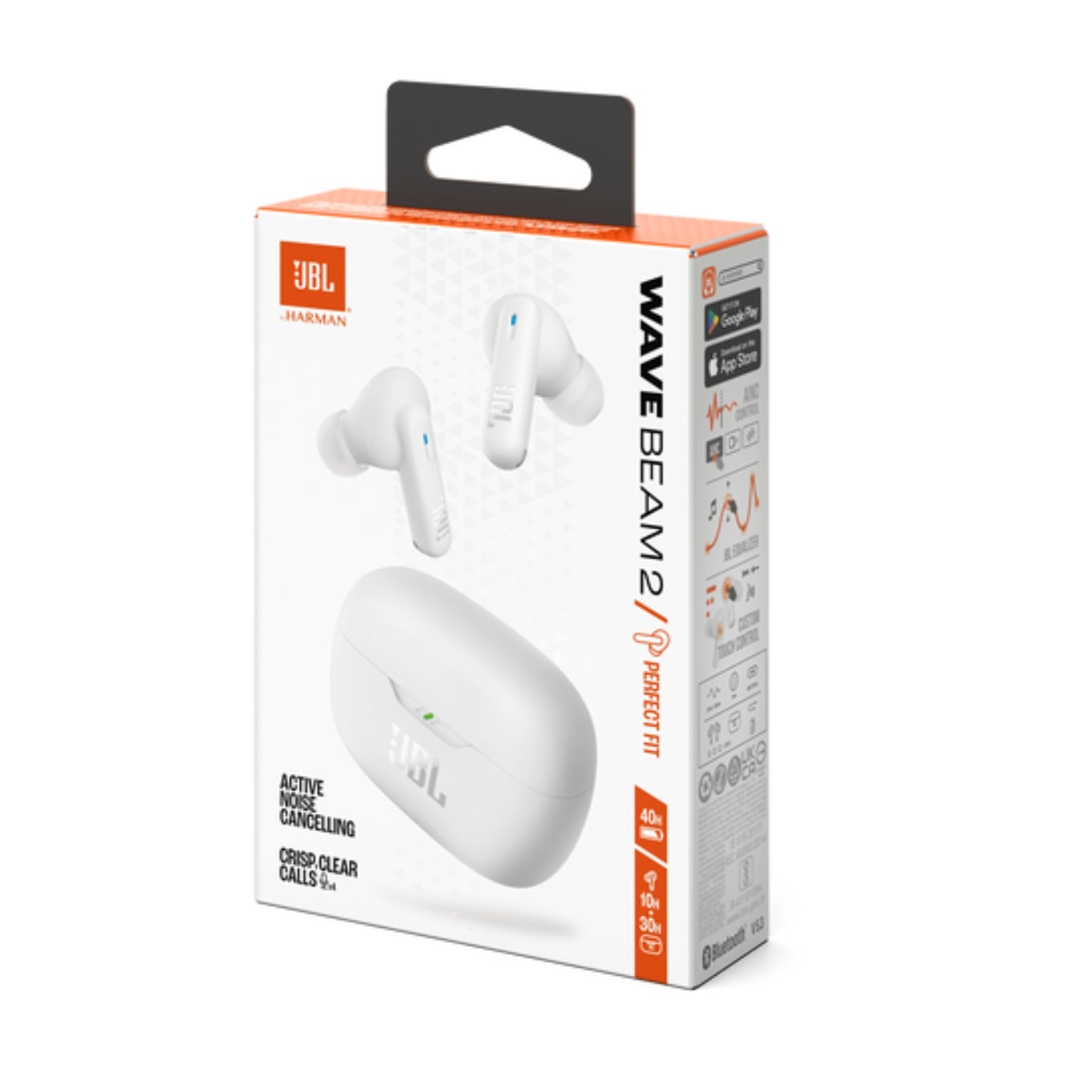 AUDIFONO INALAMBRICO JBL WAVE BEAM 2 BLANCO - 7