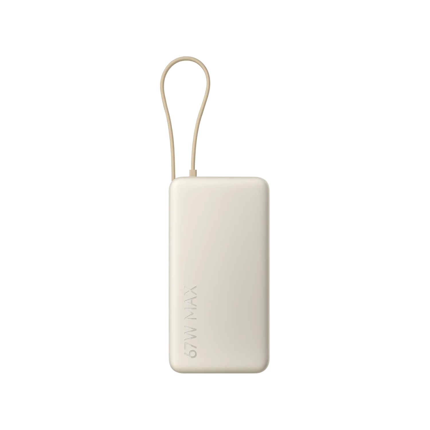 XIAOMI POWER BANK 20000MAH 67W BEIGE PARA CELULAR Y LAPTOP - 1