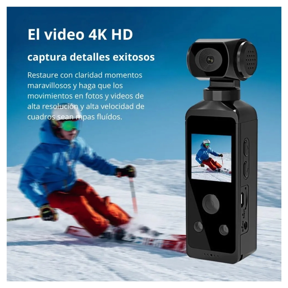 CÁMARA DE ACCION LINKMAX LK-AC3 4K PORTATIL - 4