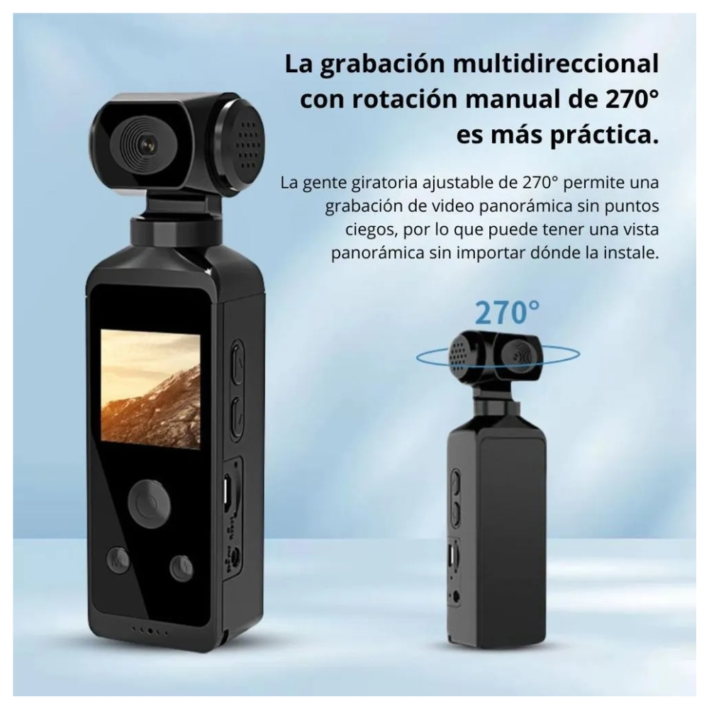 CÁMARA DE ACCION LINKMAX LK-AC3 4K PORTATIL - 5