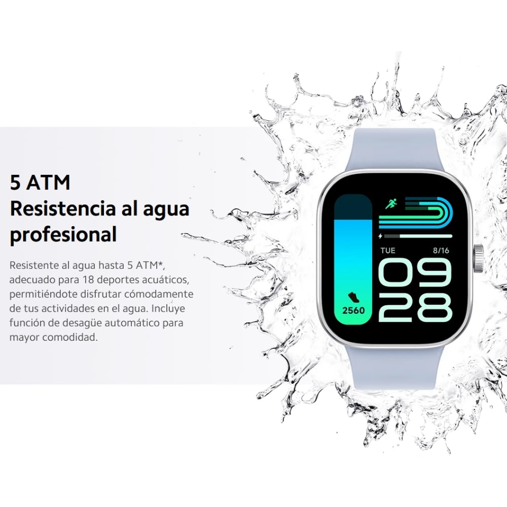 SMARTWATCH XIAOMI REDMI WATCH 4 NEGRO GPS LLAMADAS - 5