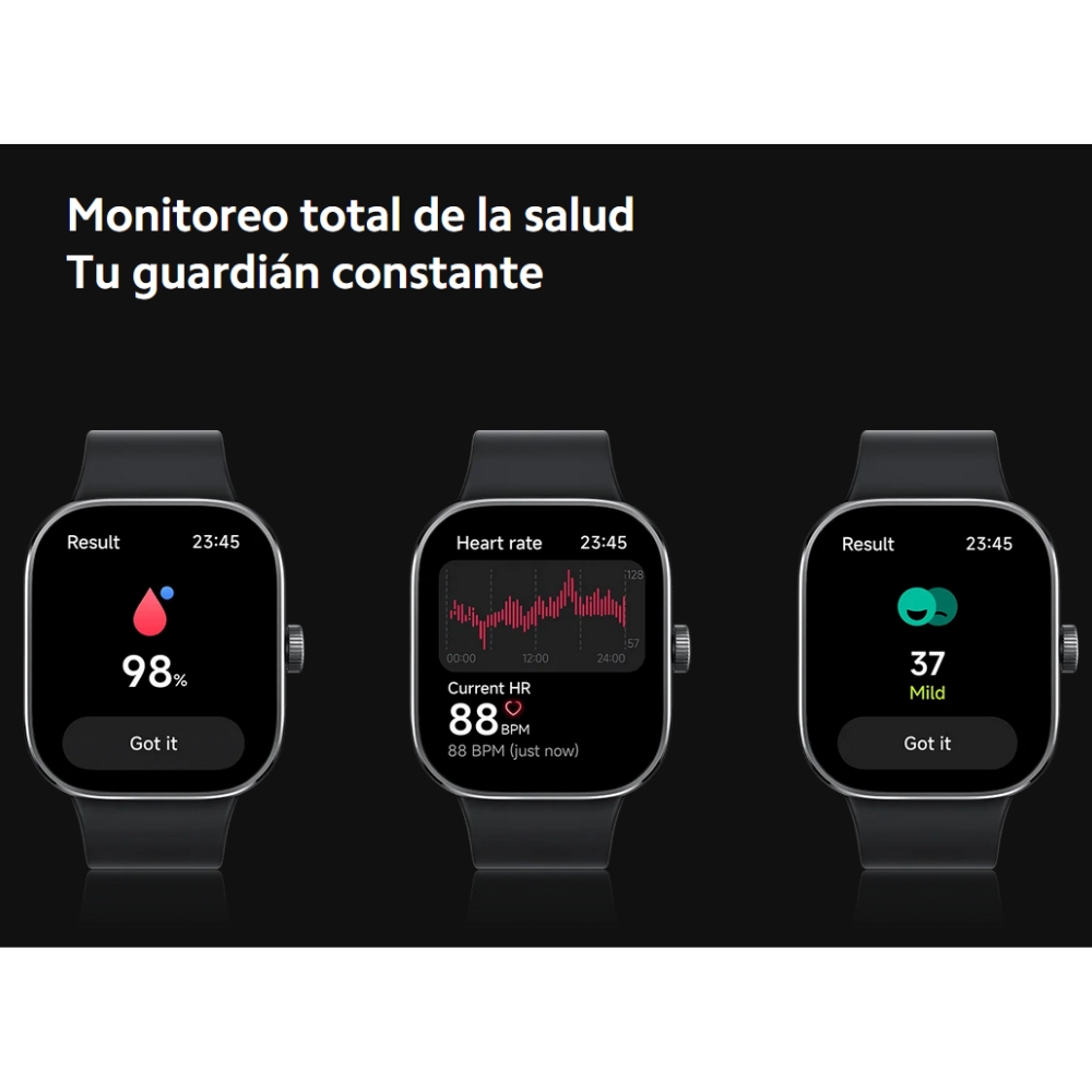 SMARTWATCH XIAOMI REDMI WATCH 4 NEGRO GPS LLAMADAS - 7