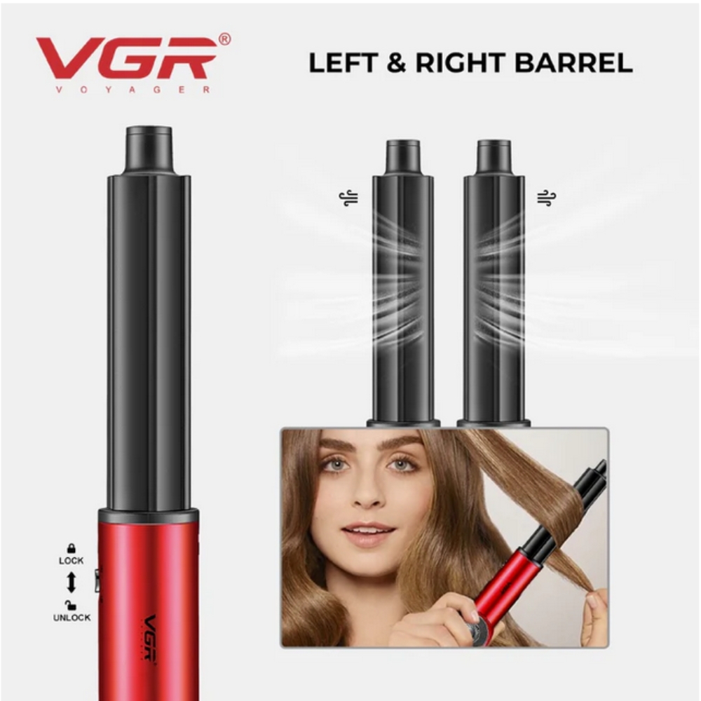 CEPILLO MULTISTYLER VGR VOYAGER V-483 PROFESIONAL 5 EN 1 NEGRO - 4
