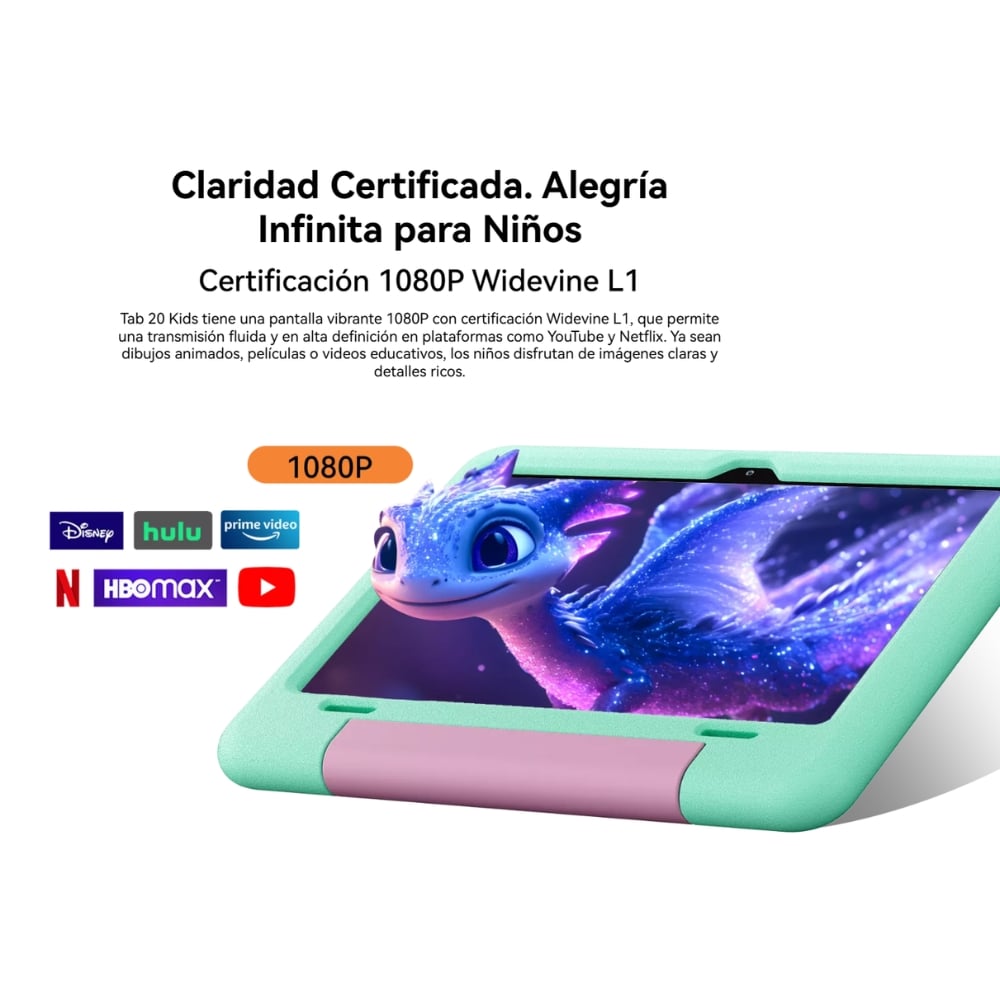 TABLET BLACKVIEW TAB 20 KIDS WIFI 64GB PURPLE 4GB RAM - 5