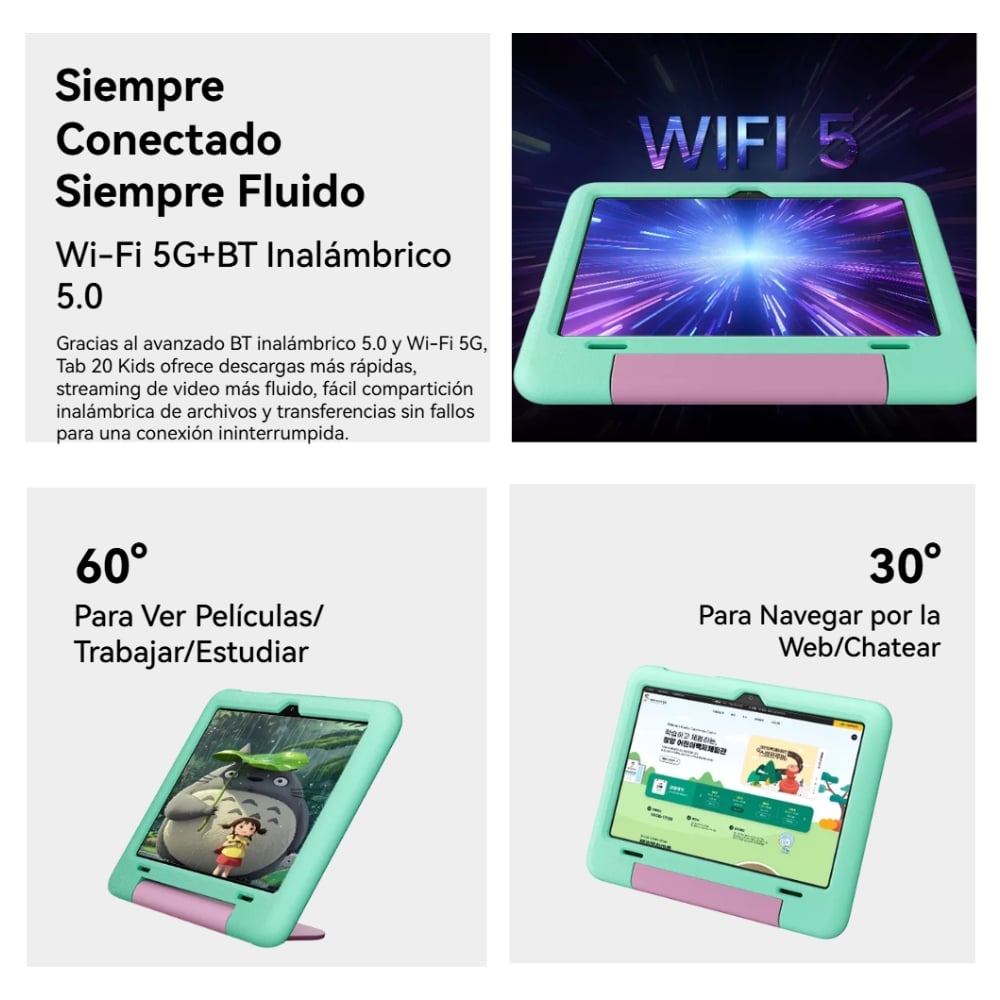TABLET BLACKVIEW TAB 20 KIDS WIFI 64GB PURPLE 4GB RAM - 8