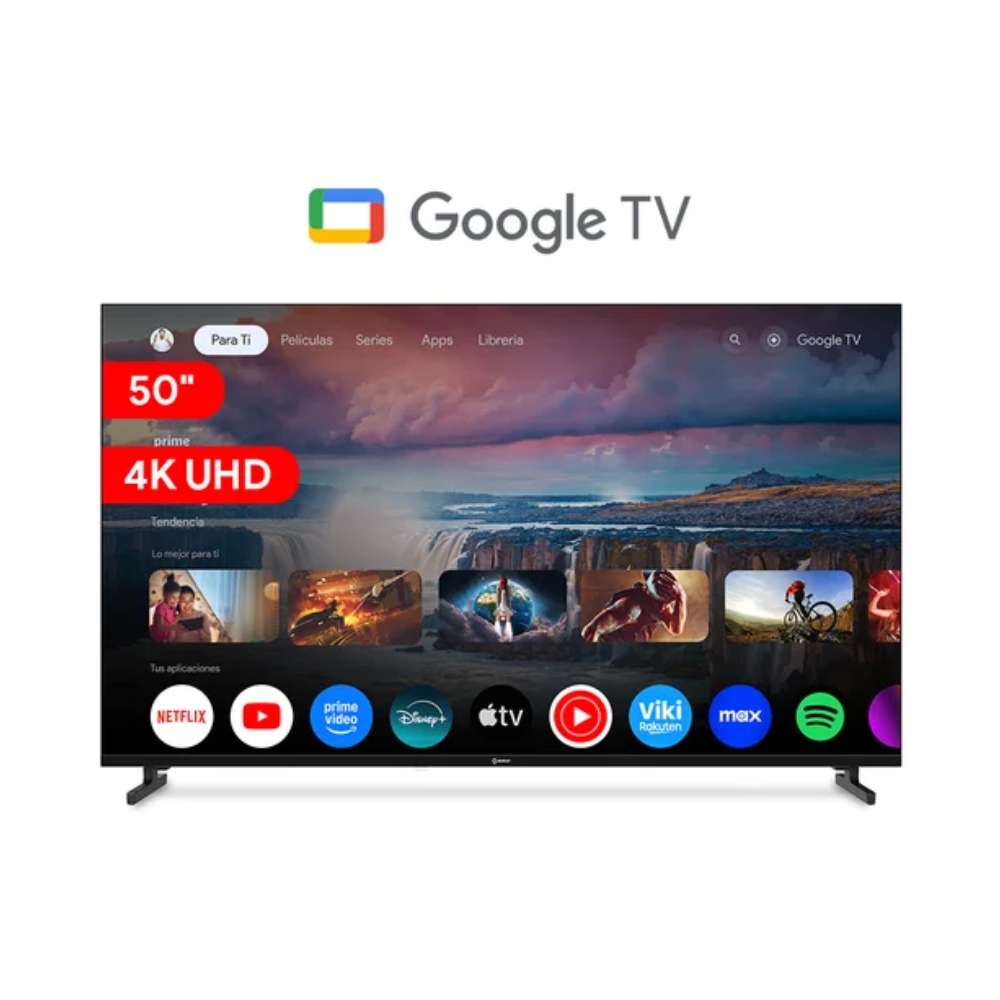 TELEVISOR MIRAY GOOGLE TV LED 4K UHD 50' MK50-E2000GBT - 1