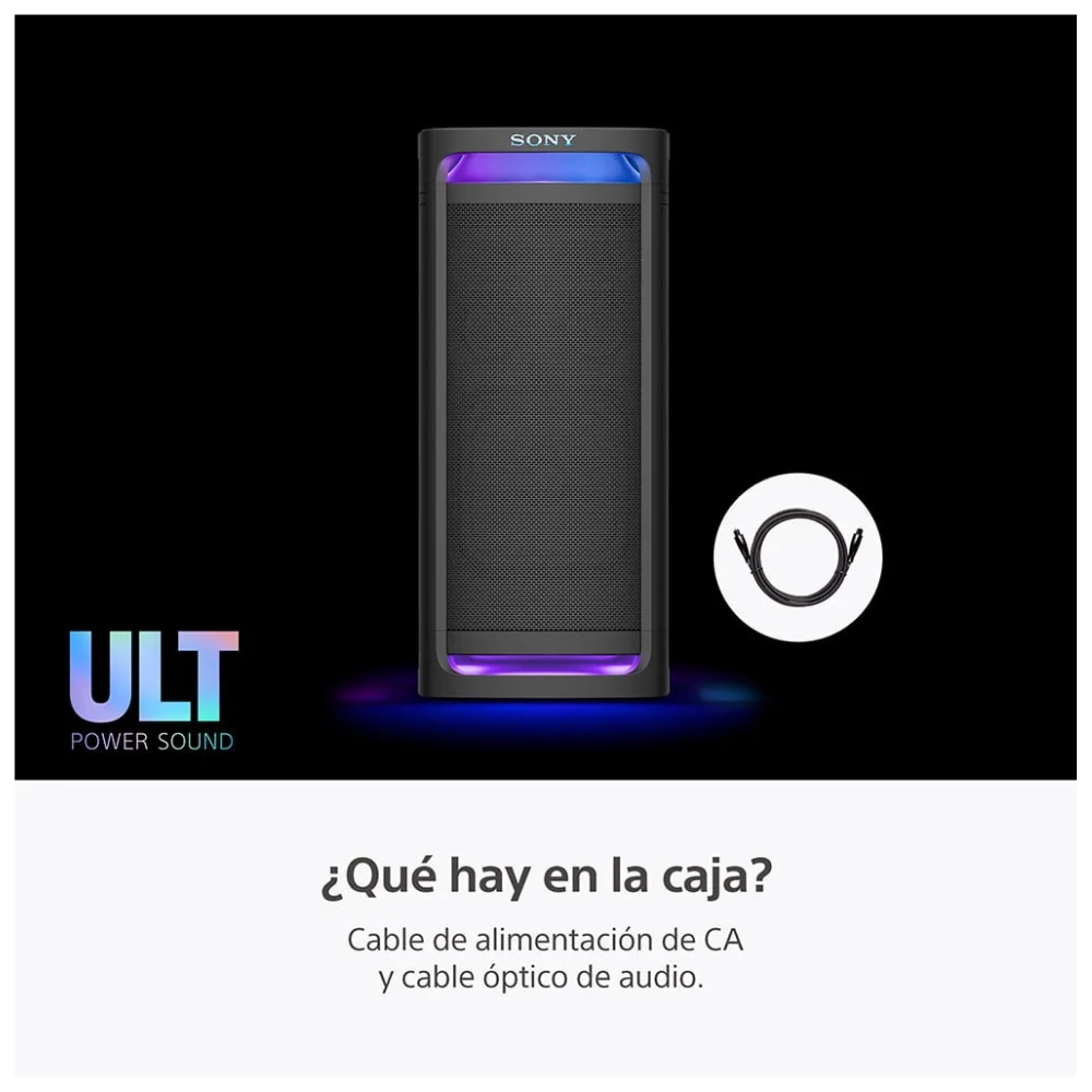 PARLANTE SONY ULT TOWER 9AC NEGRO - 10