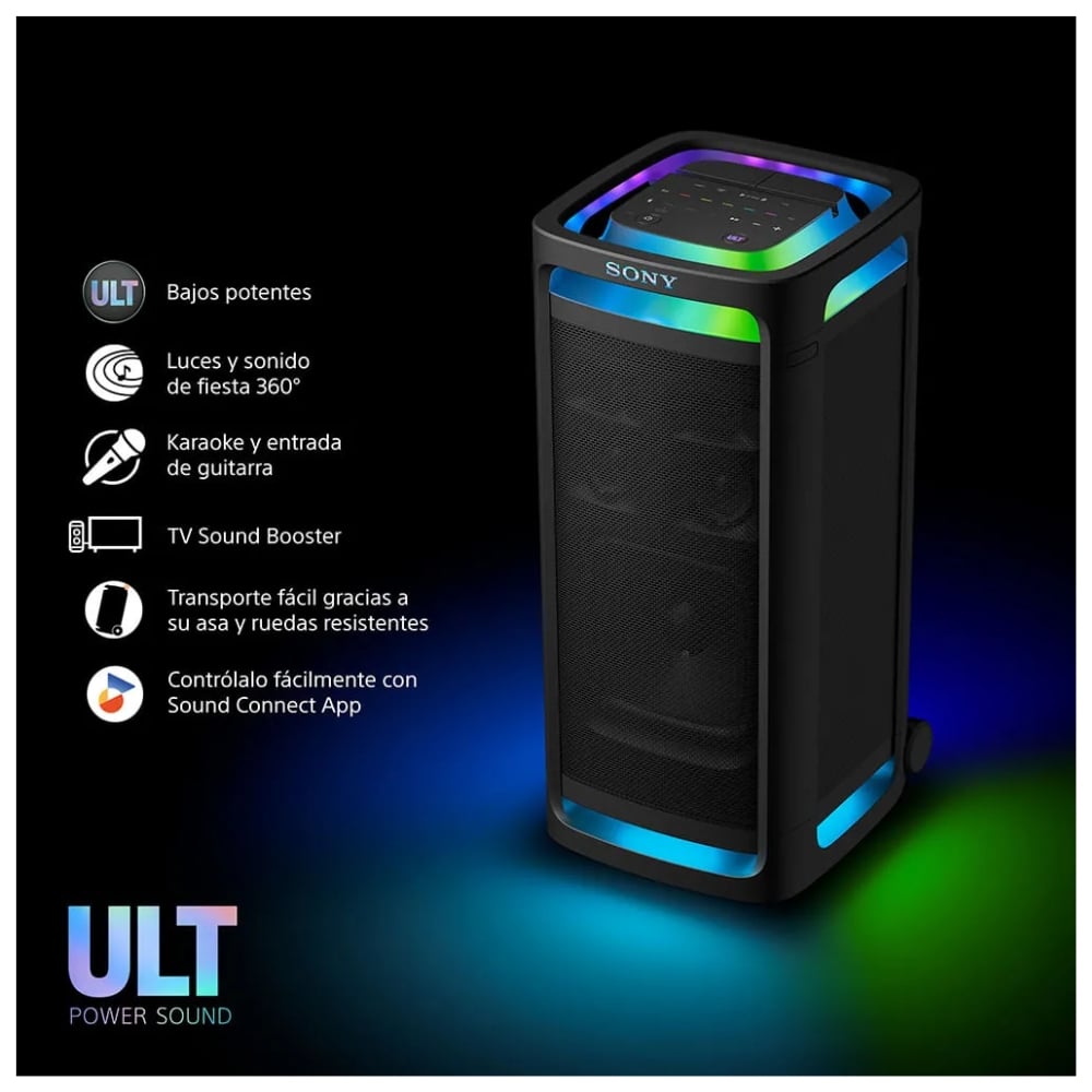 PARLANTE SONY ULT TOWER 9AC NEGRO - 2