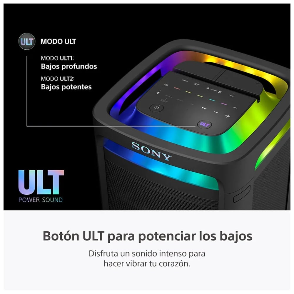 PARLANTE SONY ULT TOWER 9AC NEGRO - 3