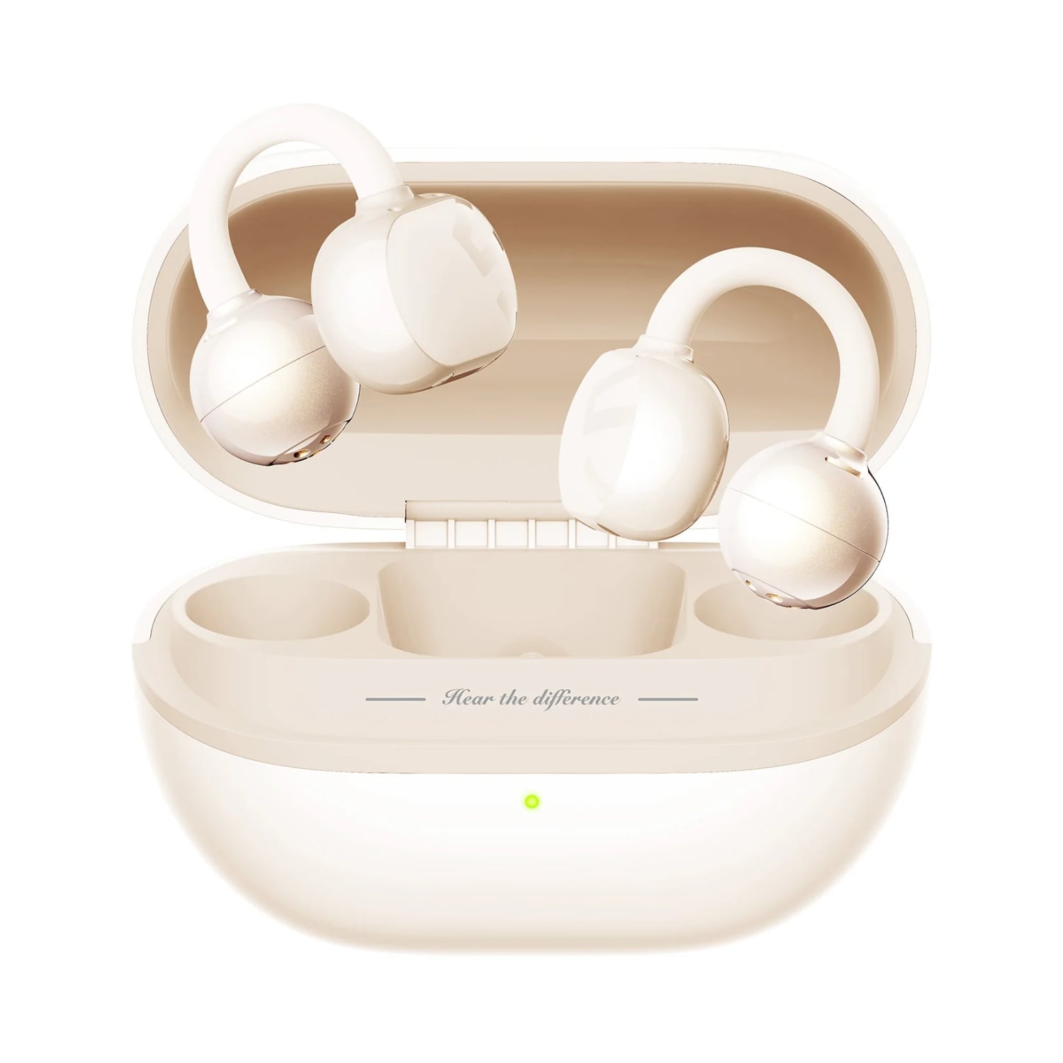 AUDÍFONO SOUNDPEATS POP CLIP PURPURA 30H CON CANCELACION DE RUIDO ENC IPX4 - 1