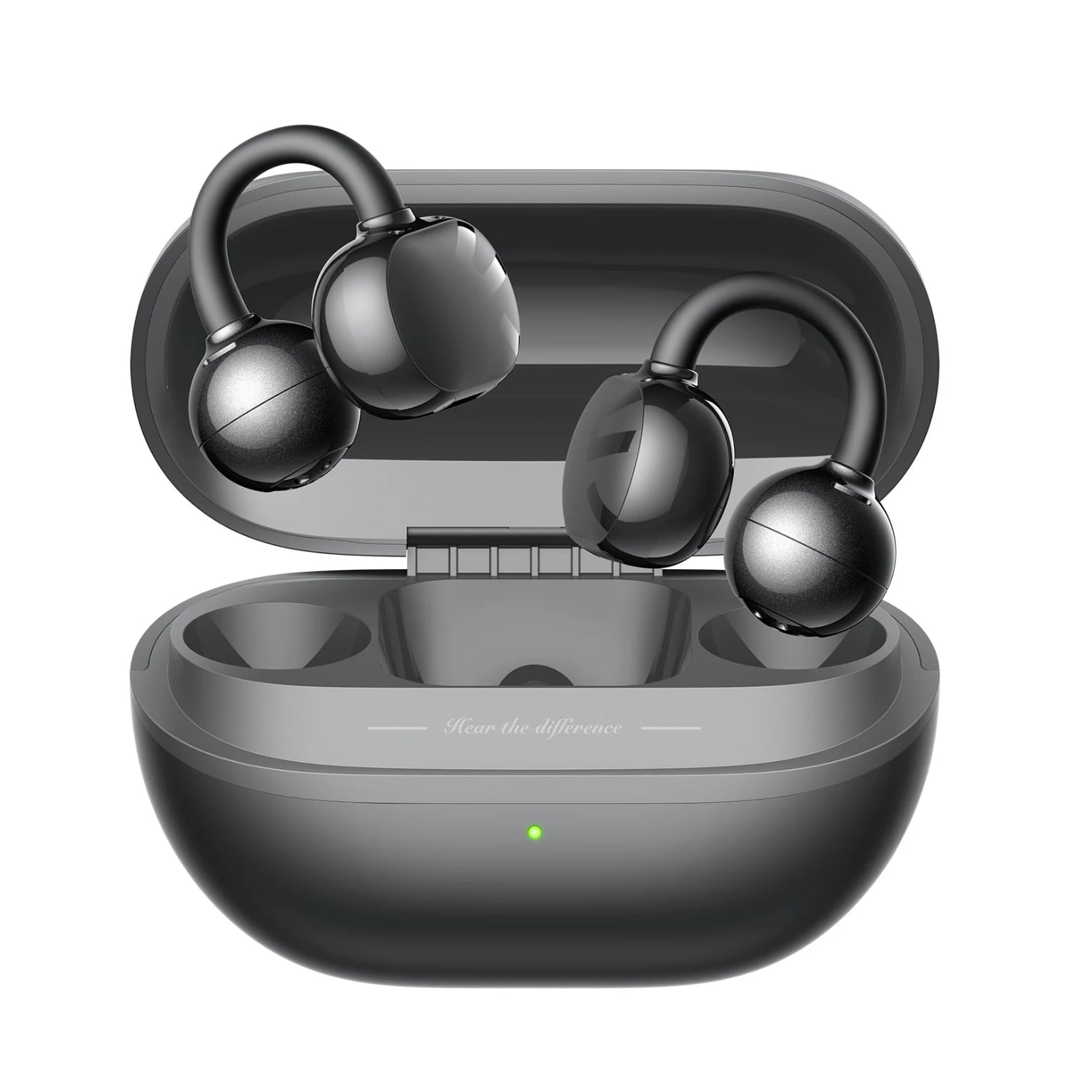 AUDÍFONO SOUNDPEATS POP CLIP PURPURA 30H CON CANCELACION DE RUIDO ENC IPX4 - 1