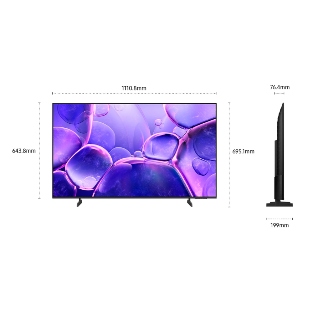 TELEVISOR SAMSUNG SMART TV 50” 4K LED CRYSTAL UHD U8000F - 8