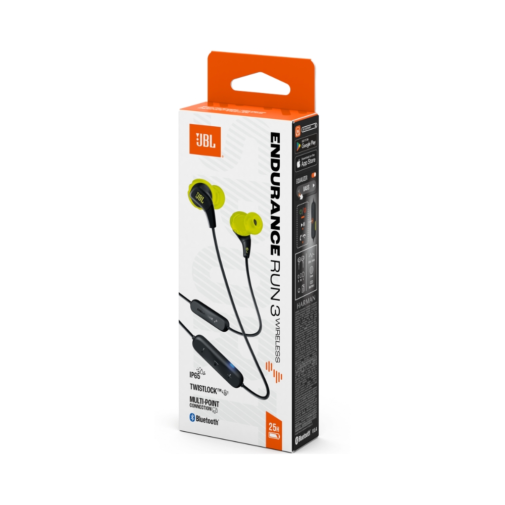 AUDIFONOS JBL ENDURANCE RUN 3 NEGRO IP65 INALÁMBRICOS CON 25H - 5