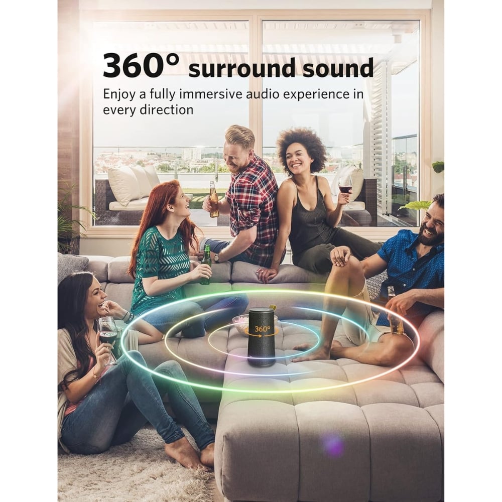 PARLANTE EARFUN UBOOM 24W BLUETOOTH 16H IPX7 - 4