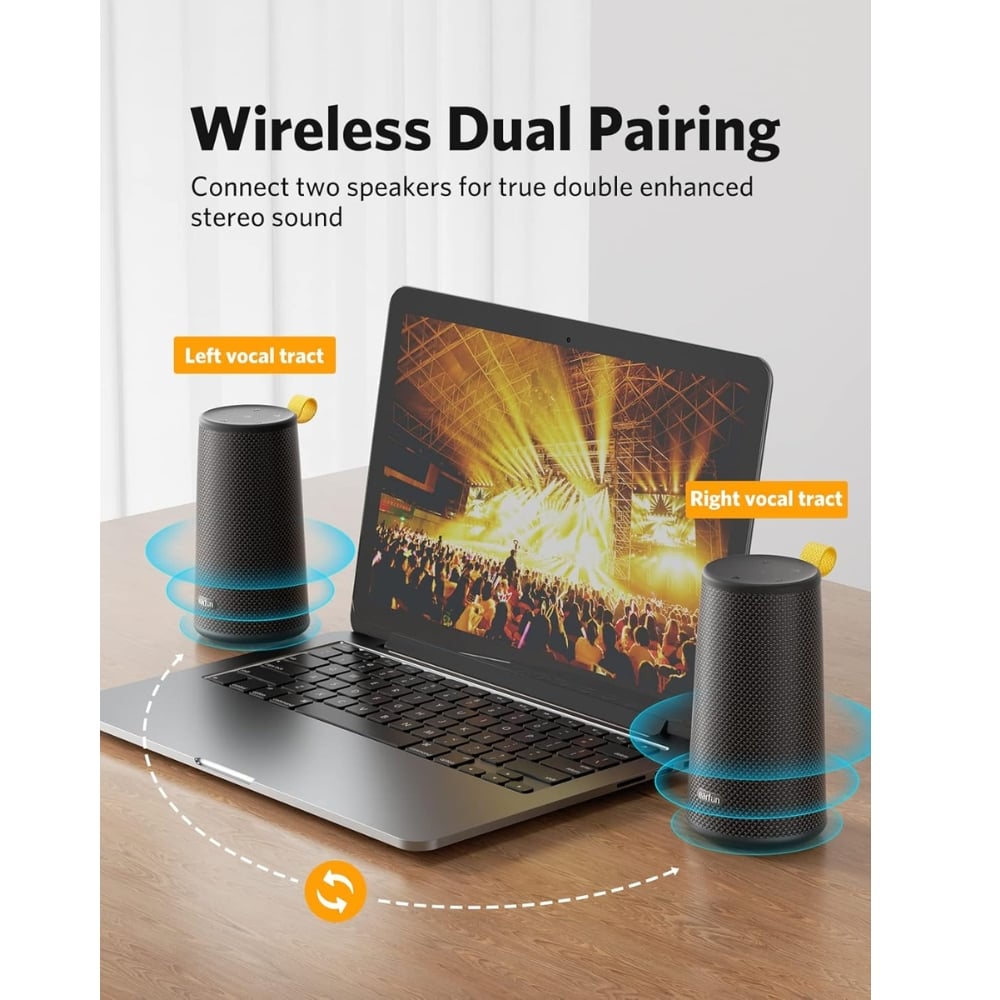 PARLANTE EARFUN UBOOM 24W BLUETOOTH 16H IPX7 - 5