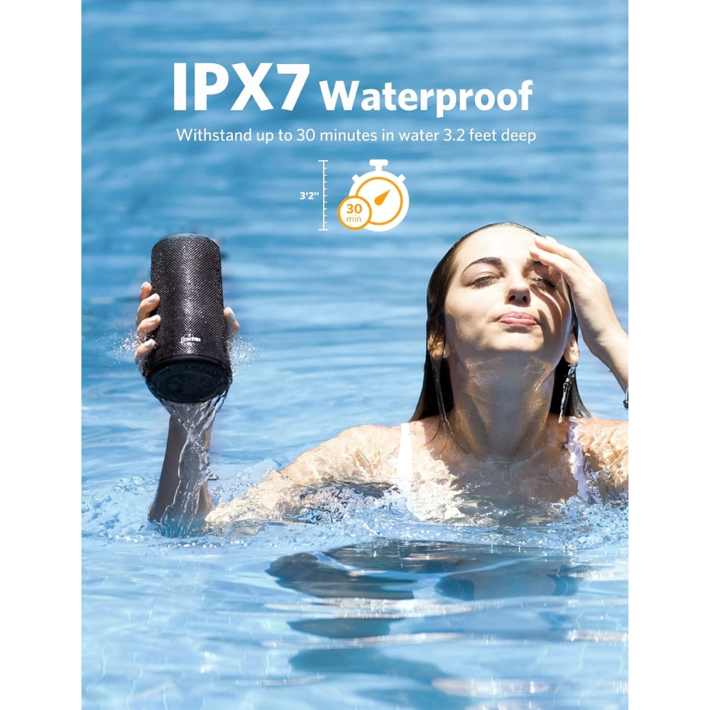 PARLANTE EARFUN UBOOM 24W BLUETOOTH 16H IPX7 - 8
