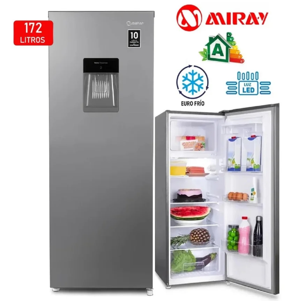 REFRIGERADORA MIRAY RM-184H EUROFRIO 172L - 2