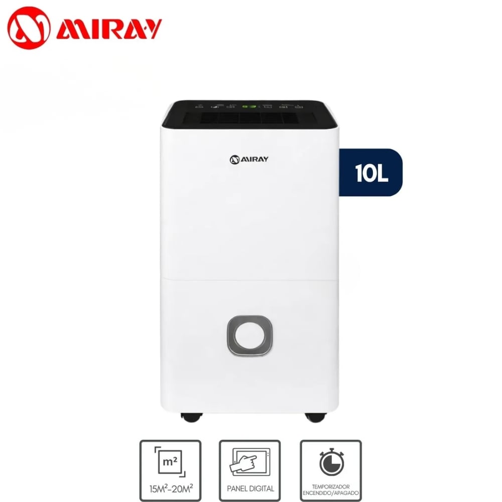 DESHUMEDECEDOR MIRAY DM-125 | 10 LITROS HASTA 20M2 DIGITAL - 1