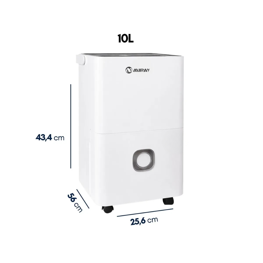 DESHUMEDECEDOR MIRAY DM-125 | 10 LITROS HASTA 20M2 DIGITAL - 7