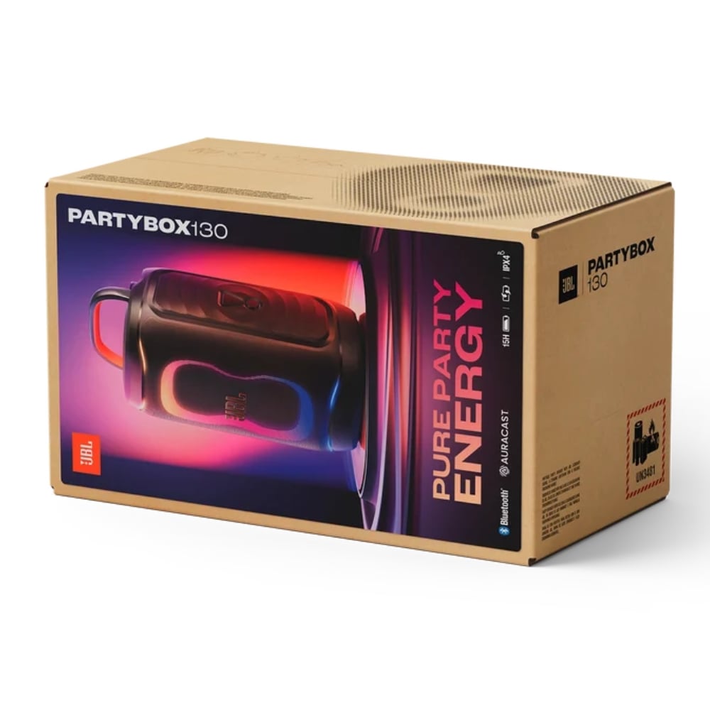 PARLANTE BLUETOOTH JBL PARTYBOX 130 200W IPX4 15 HORAS - 6