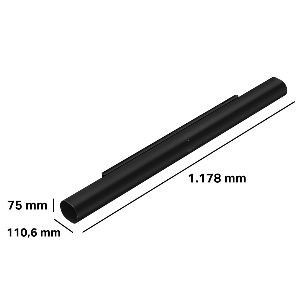 BARRA DE SONIDO SOUNDBAR SONOS ARC ULTRA WIFI NEGRO - 4