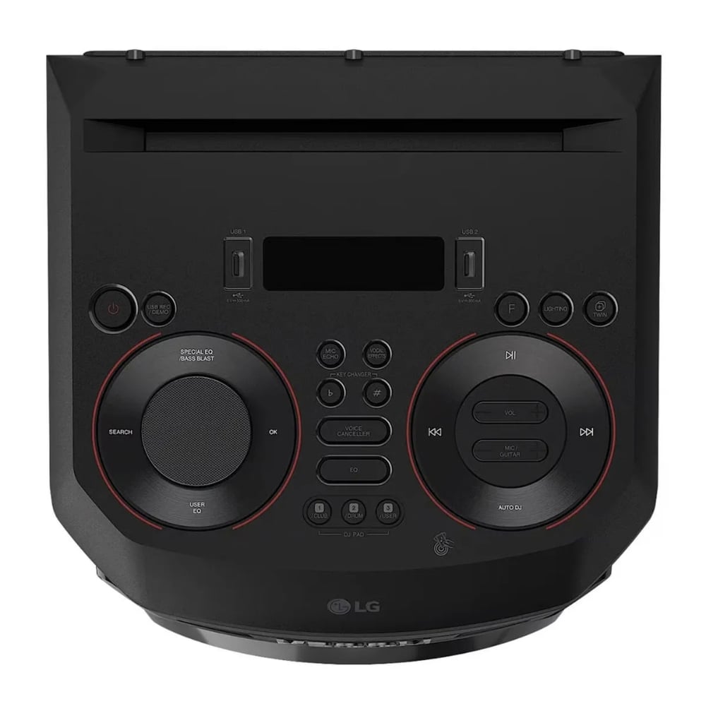 TORRE DE SONIDO LG XBOOM RNC9 1800W MULTI-BLUETOOTH KARAOKE STAR + MICROFONO INALÁMBRICO - 2