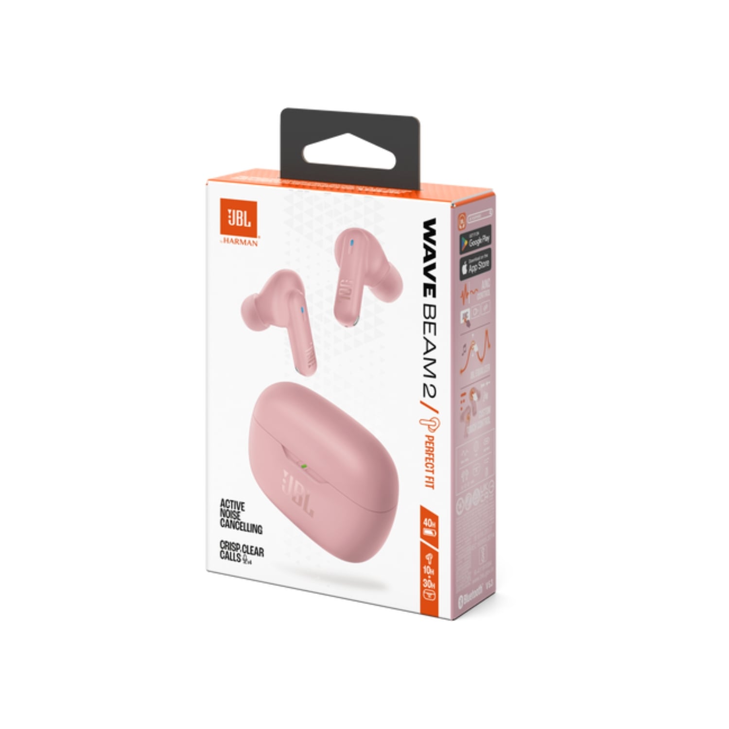 AUDIFONO INALAMBRICO JBL WAVE BEAM 2 ROSADO - 7