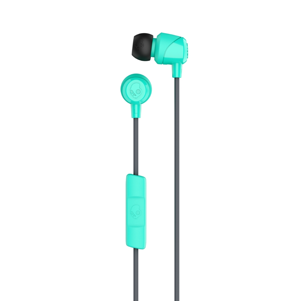 AUDIFONO SKULLCANDY JIB CON MICROFONOS VERDE - 2