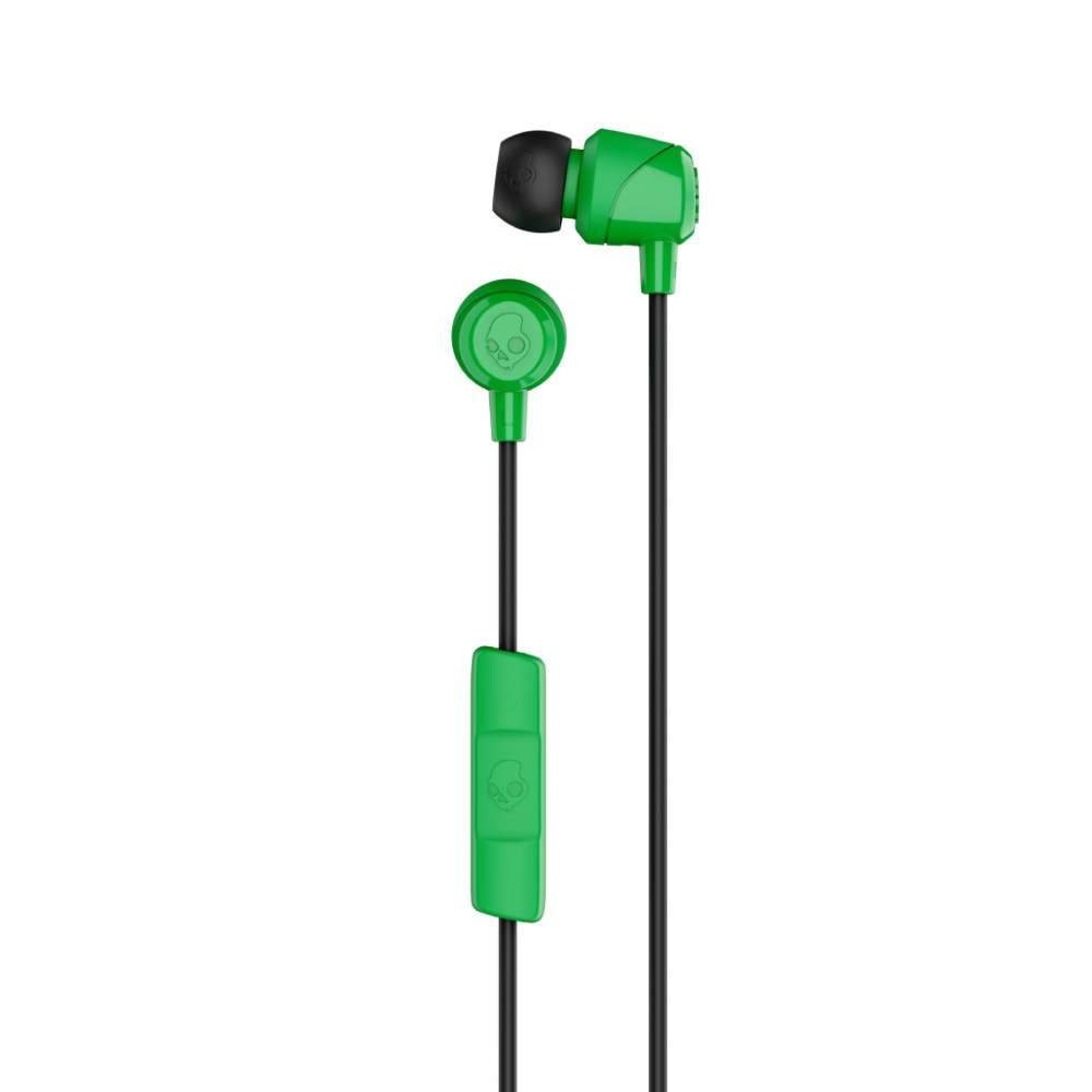 AUDIFONO SKULLCANDY JIB CON MICROFONOS VERDE - 2