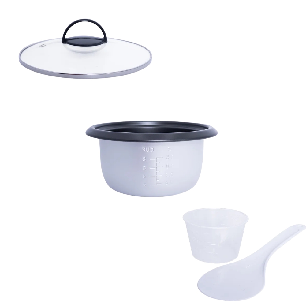 OLLA ARROCERA MIRAY OM-T337N 1.5 LITROS NEGRO - 6