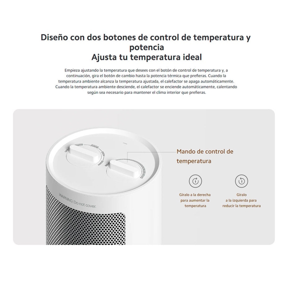 VENTILADOR XIAOMI FAN HEATER - 8