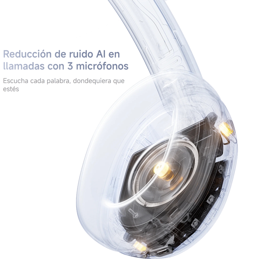AUDIFONO REDMI NEO BLANCO OVER EAR CON ANC 72H HI-RES - 7