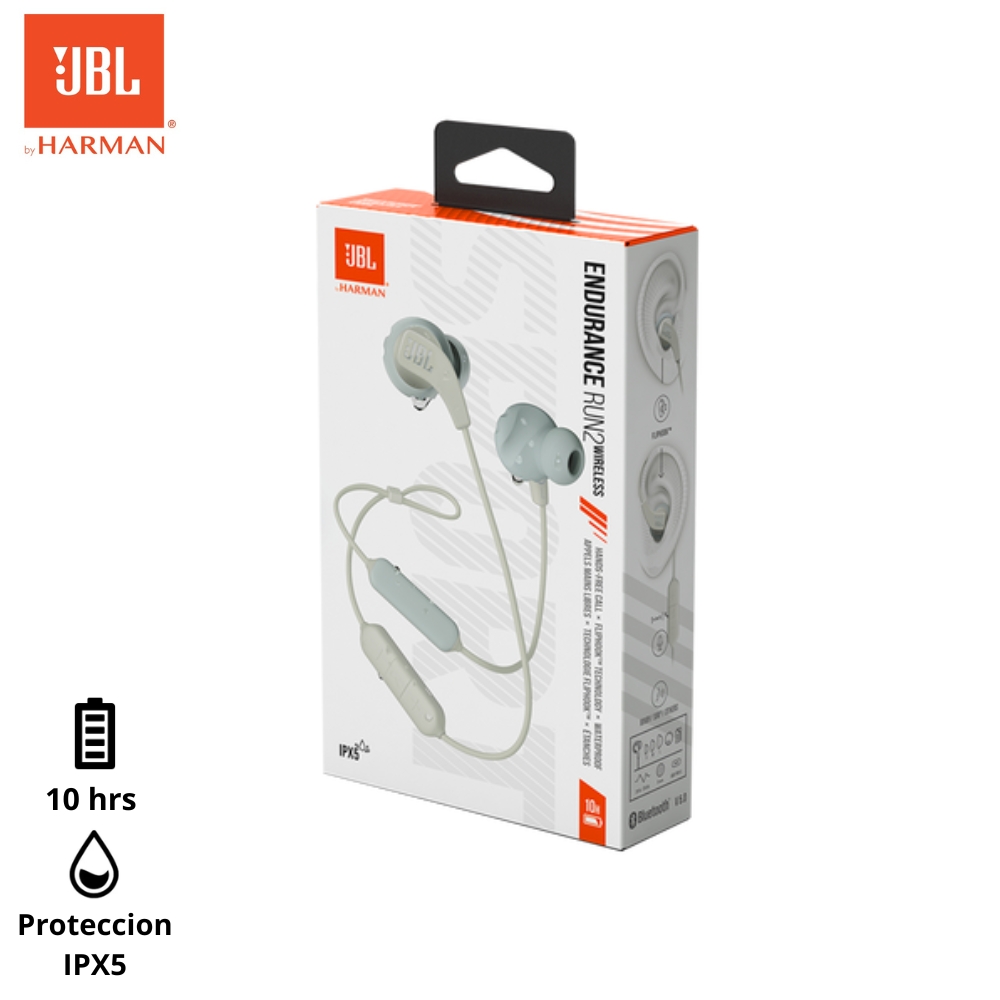 AUDÍFONOS JBL ENDURANCE RUN 2 WIRELES IPX5 BLANCO - 6