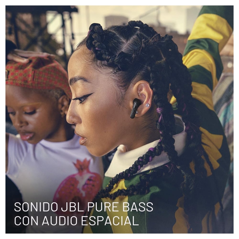 AUDÍFONO JBL TUNE FLEX 2 CANCELACIÓN DE RUIDO 48 HORAS IP68 TURQUEZA - 7