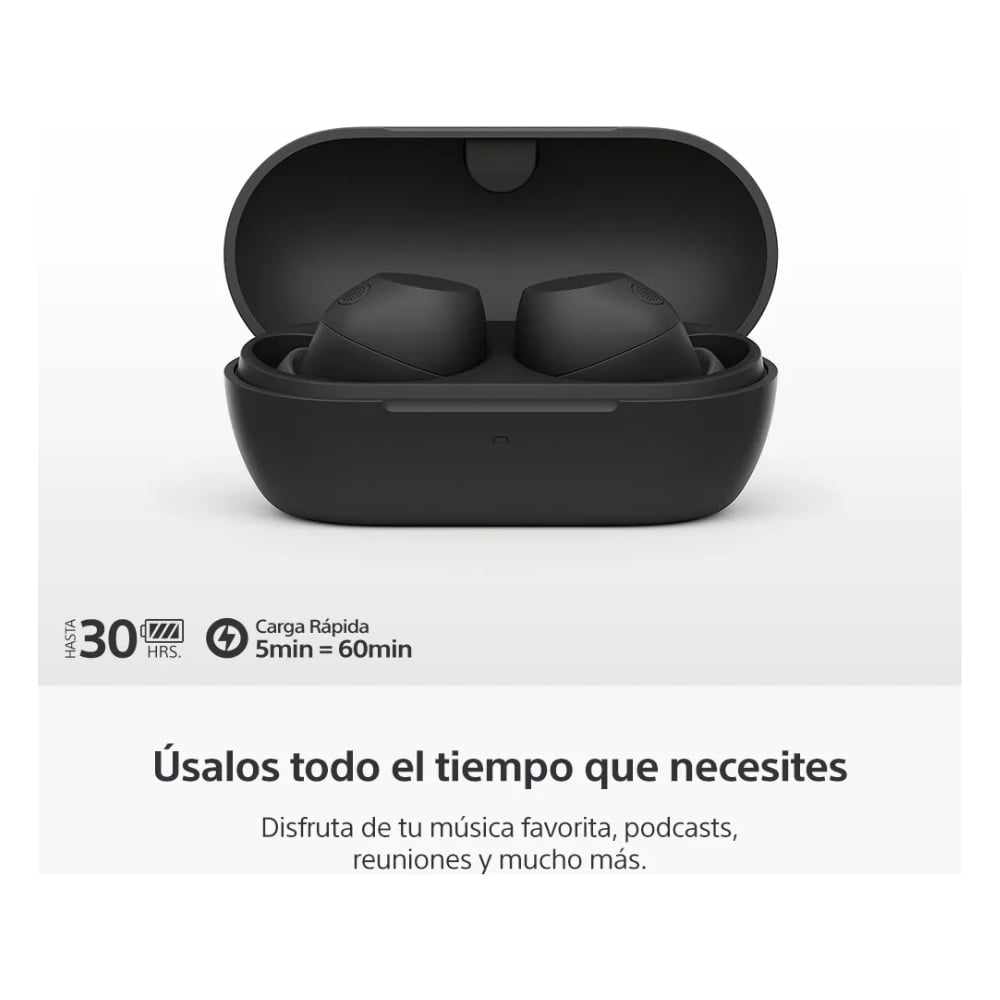 SONY AUDÍFONOS INALÁMBRICOS NOISE CANCELLING IN EAR WF-C710N NEGRO - 4