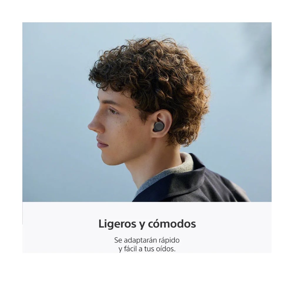 SONY AUDÍFONOS INALÁMBRICOS NOISE CANCELLING IN EAR WF-C710N NEGRO - 5