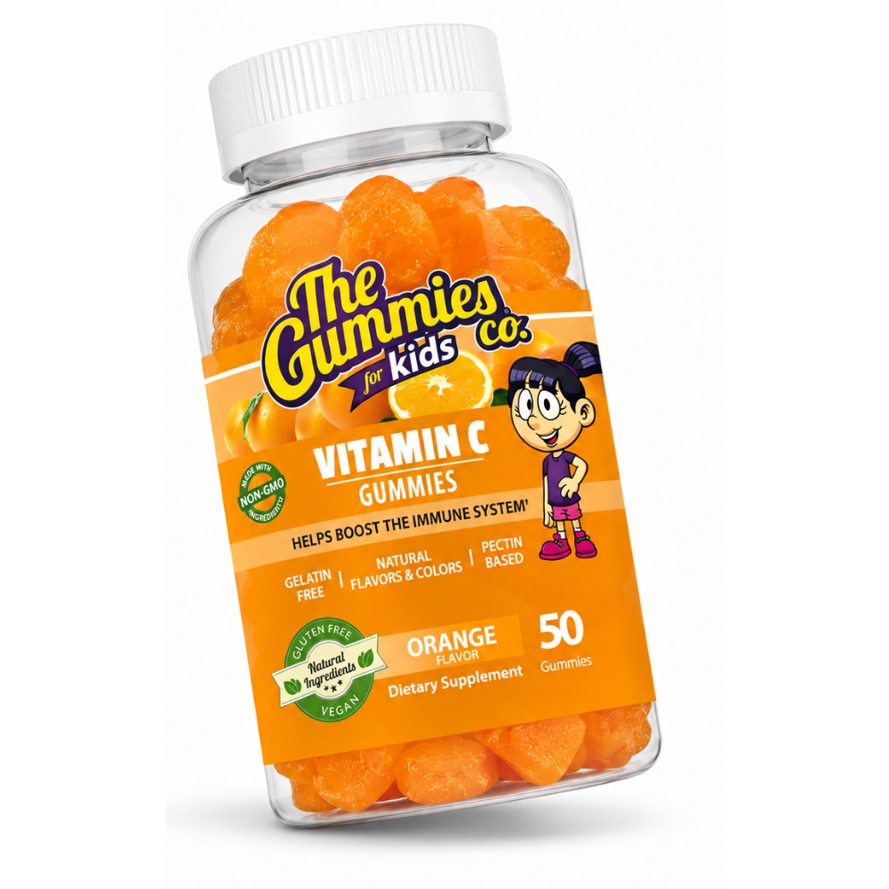 THE GUMMIES CO.PARA NIÑOS GOMITAS DE VITAMINA C 50 GOMITAS NARANJA - 3
