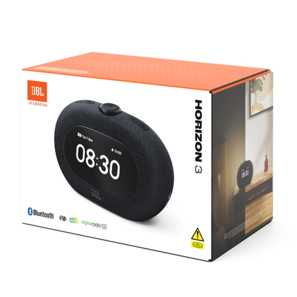 JBL HORIZON 3 RADIO RELOJ DESPERTADOR BLUETOOTH 5.3 FM USB-C NEGRO - 8