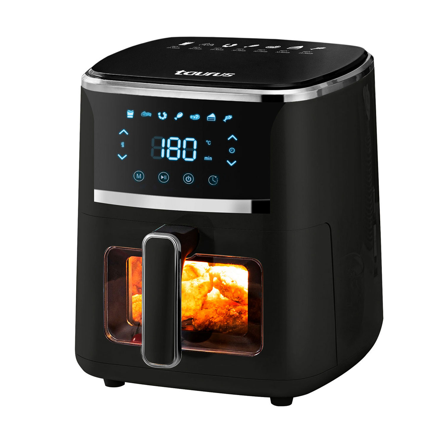 TRICOMBO TAURUS FREIDORA DE AIRE 5L + HERVIDOR ELÉCTRICO DIGITAL 1.8L + LICUADORA PREMIUM 1.5L - 2