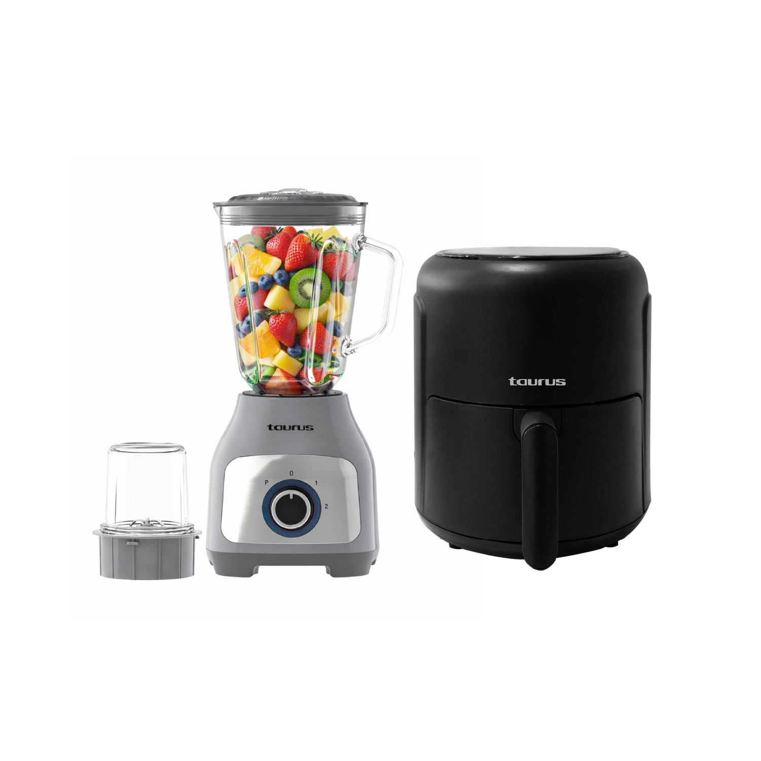 COMBO TAURUS FREIDORA DE AIRE 2.6L + LICUADORA PREMIUM 1.5L - 1