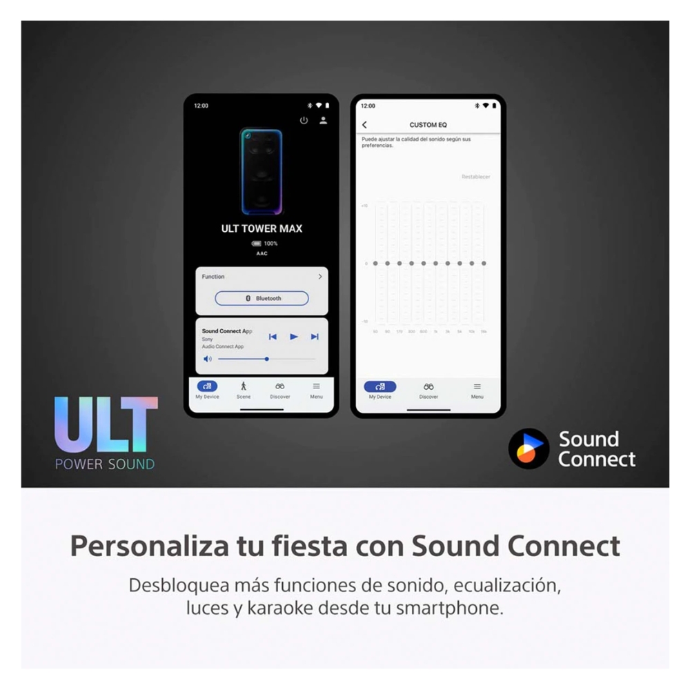SONY PARLANTE INALÁMBRICO 2150W ULT TOWER MAX SRSULT3000/ZLA9 - 7