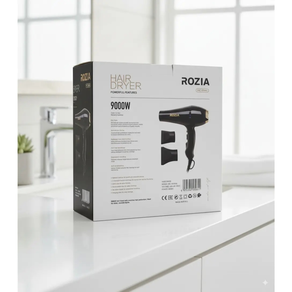 SECADORA DE CABELLO ROZIA PESADA DE 9000W HC8345 - 2