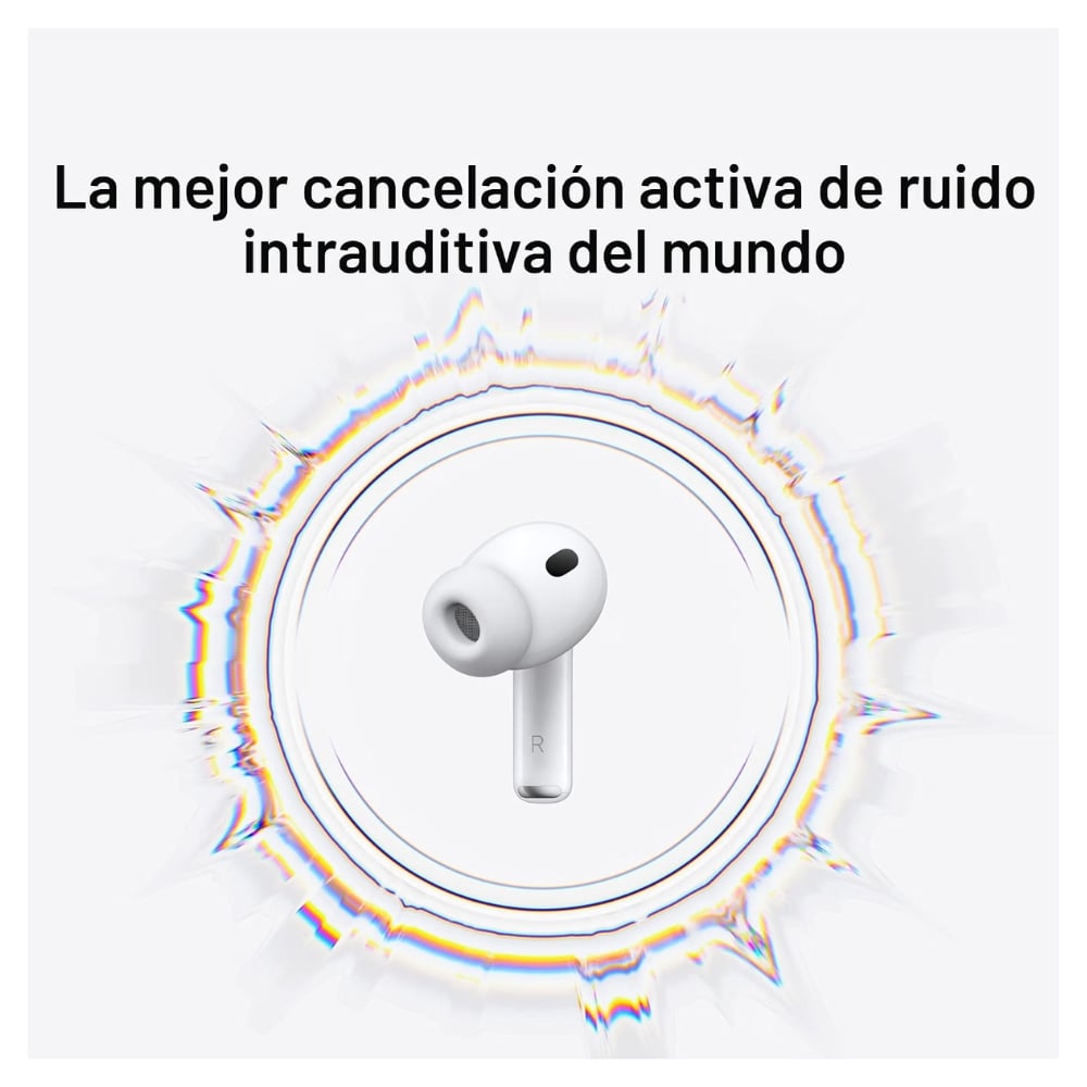 APPLE AIRPODS PRO 3 BLANCO CON CANCELACIÓN DE RUIDO - 2