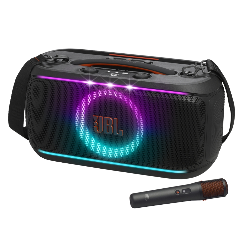 PARLANTE JBL PARTYBOX ON-THE-GO 2 PLUS + MICRÓFONO CON IA - 1