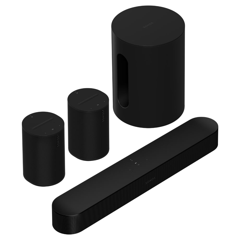 Soundbar Sonos Beam (Gen 2) + Sub Mini + Parlante Era 100 (Par) - 1