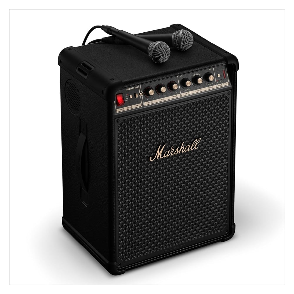 PARLANTE MARSHALL BROMLEY 450 NEGRO 40 HORAS 400W CON LUCES Y ASA - 5