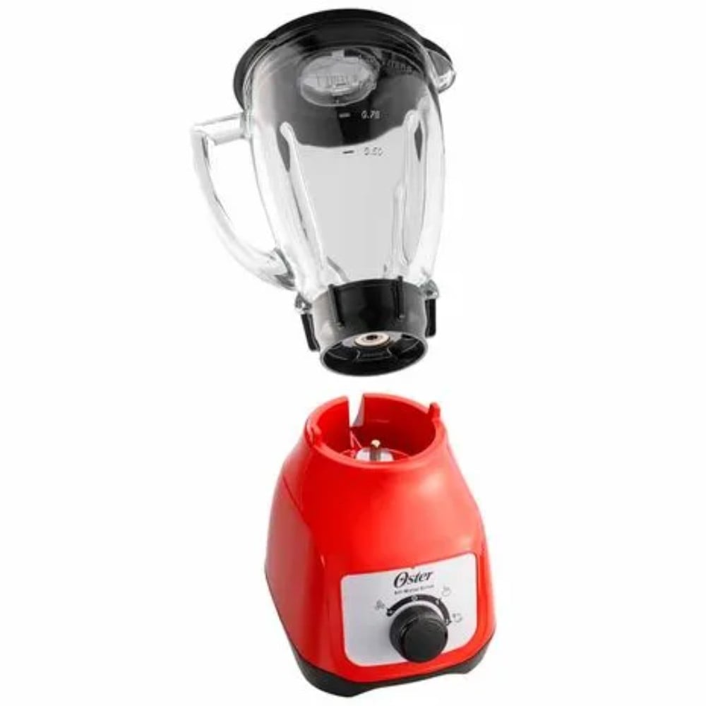 LICUADORA OSTER 1,5 LTS VASO DE VIDRIO Y CONTROL PERILLA BLSTKAGRRD - 2