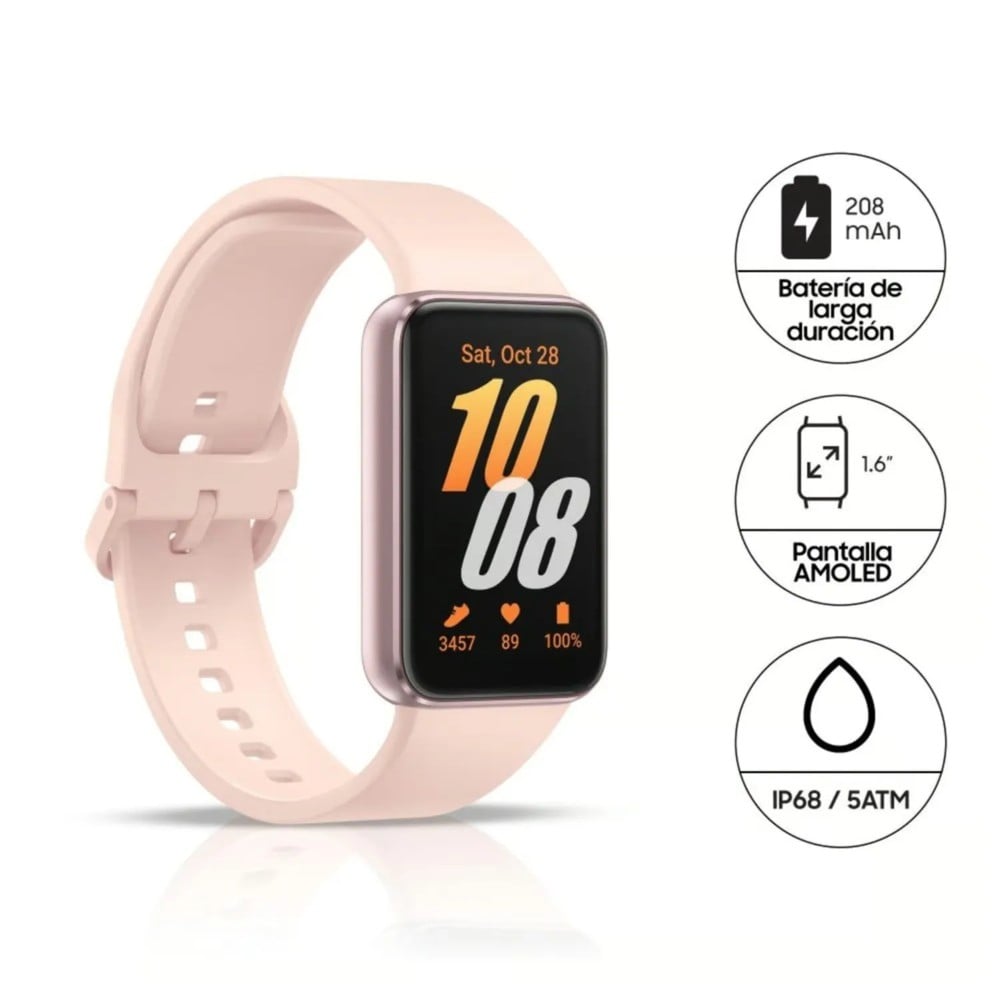 SMARTWATCH GALAXY FIT3 - PINK GOLD - 1
